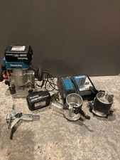 Makita DRT50 18v Brushless Router 1/4” Full Set