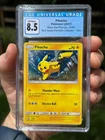 Pikachu 2017 SM81 SM Black Star Promo SLG Super-Premium Collection Holo CGC 8.5
