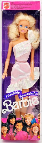 Barbie Friendship Doll Pink Dress 1990 Mattel 5506 - Picture 2 of 8