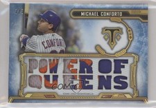 2020 Topps Triple Threads Relics Sapphire 3/3 Michael Conforto #TTR-MCO3 w7p