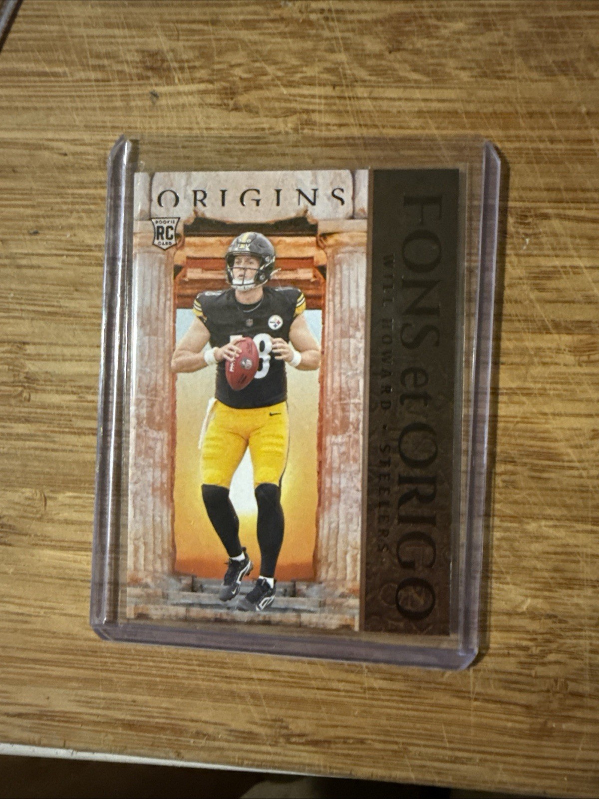 WILL HOWARD 2025 PANINI ORIGINS FONS ET ORIGO CASE HIT RC ROOKIE SSP 🔥🔥