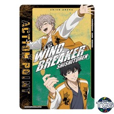 Action Point Card UA38BT_WBK-1-AP09 WIND BREAKER Union Arena Japanese