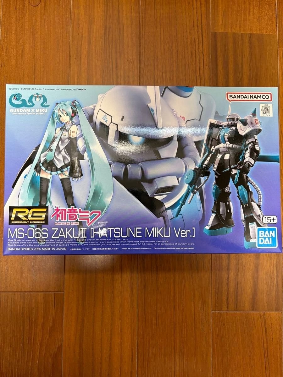 RG 1/144 MS-06S Zaku II [Hatsune Miku Ver.] Premium Bandai limited