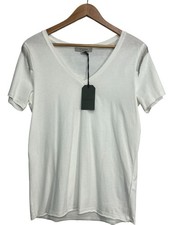Image of AllSaints Emelyn Chain Tee White Medium BNWT Women's Short Sleeve Top (FP116F8)