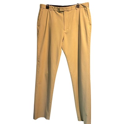 Work Office Business Van Heusen khaki pants size 36x34 dress pants flat front