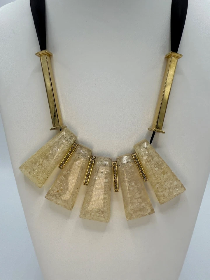 Collar Cinta Penant Cristal y Resina Marni, ERA COSUELO CASTIGLIONI, De Colección Años 2000 Foto 4 de 4