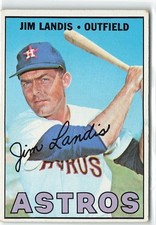 1967 Dexter Press Houston Astros #9 Jim Landis