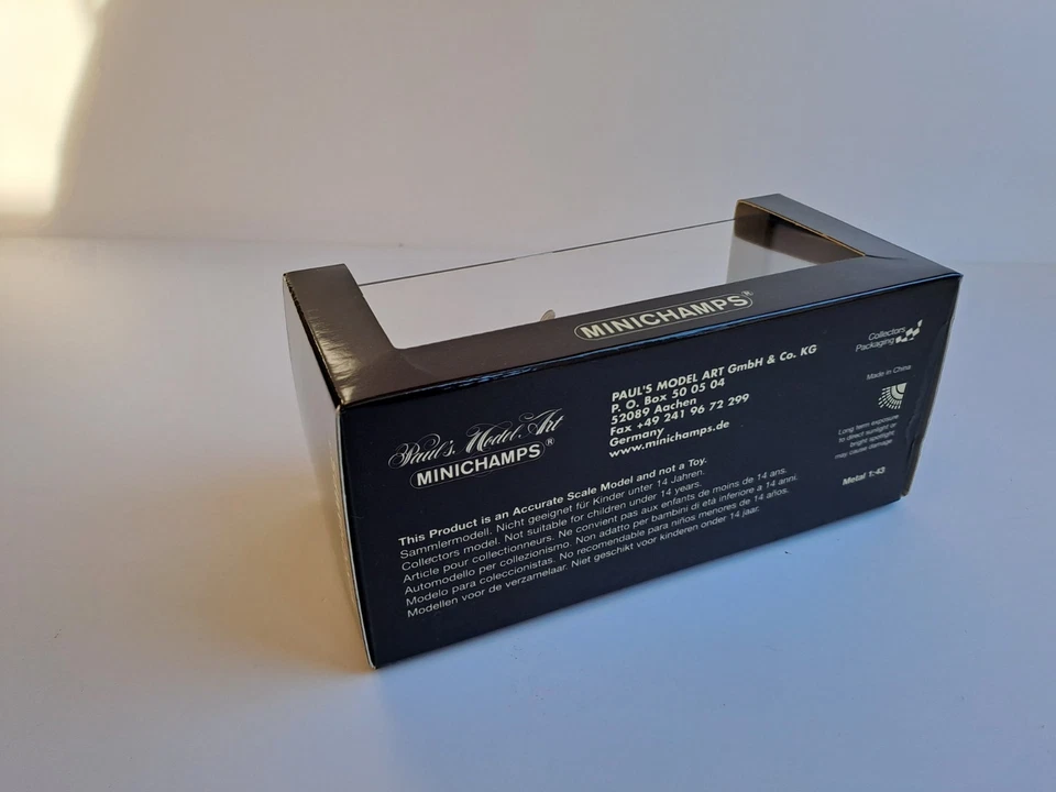 1:43 MINICHAMPS 400 034570 Mercedes Benz Ml63 Amg 2006 Silver - Immagine 4 di 4