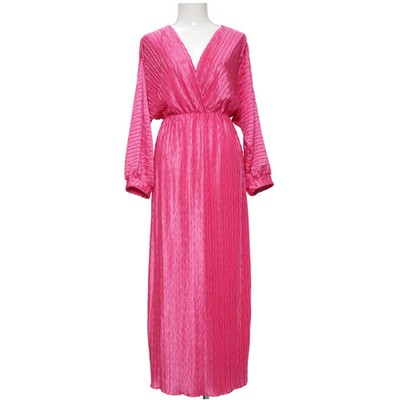 Chica London, Maxikleid, Größe: ONE SIZE, Pink, Polyester, Einfarbig, Damen #SFi
