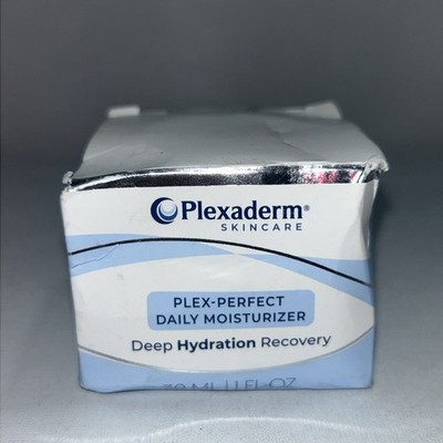 Sealed Plexaderm Daily Moisturizer Plex-Perfect 1 Fl Oz Damaged Box 