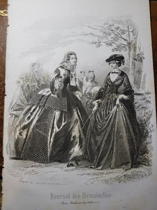 絵画 Le Journal des Dames et des Demoiselles File:Le Journal des Dames et des Demoiselles, Modes Françaises