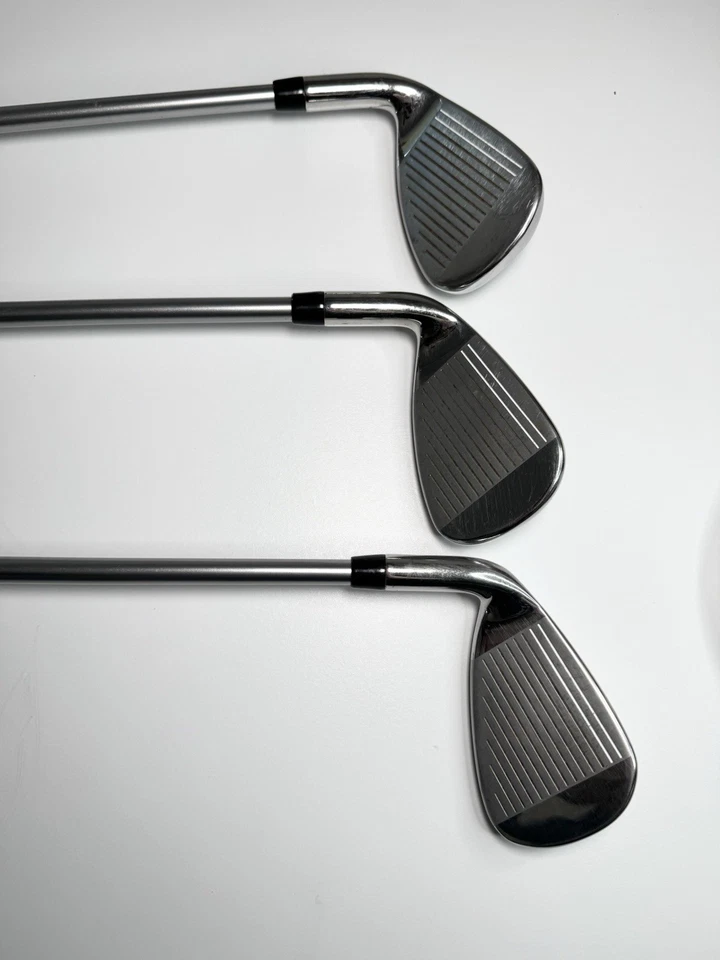 Juego de plancha Callaway Rogue CF18 8-9-PW para mujer - 40 W Flex - diestro usado necesita empuñaduras nuevas Foto 4 de 4