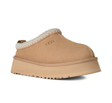 Women UGG Tazz II Platform Slipper 11269965 Sand Suede Upper 100 Original New