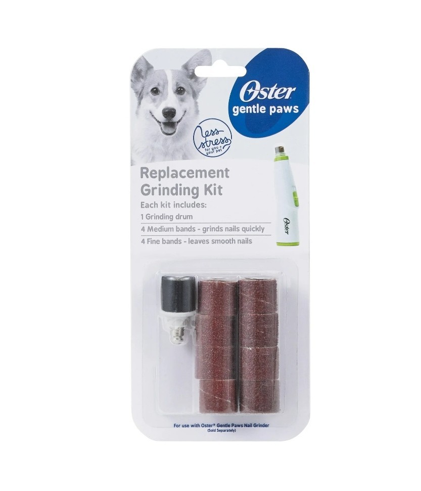 Gentle Paws Pet Nail Grinder Replacement Bands Accessory Kit