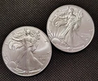Lot Of 2-2023American Silver Eagles Real And Perfect Free Shipping Look👍