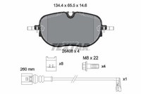 Textar 2640801 Bremsbelagsatz, Scheibenbremse FüR Cupra VW