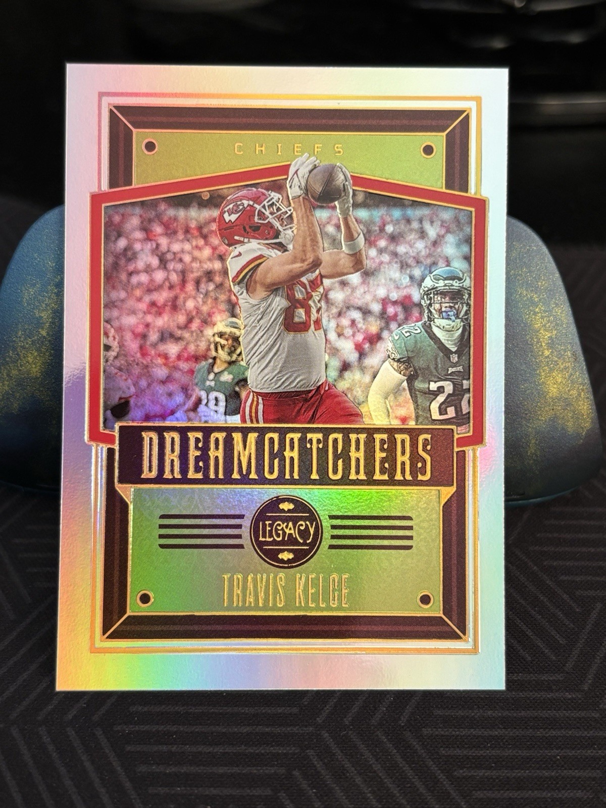 Travis Kelce 2023 Panini Legacy Dreamcatchers # DC-14 (Case Hit!)