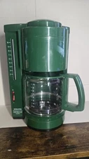 Krups Gevalia Kaffe Green Automatic Coffee Maker 10 Cup Type 396 Tested