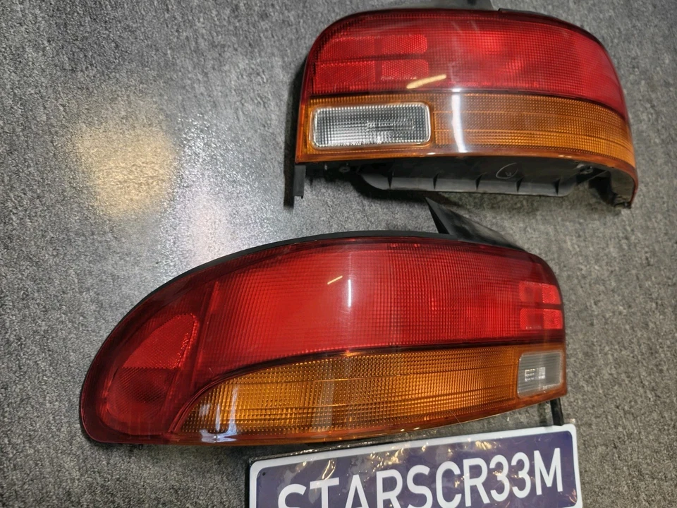 Комплект задних фонарей 1993-2001 Subaru Impreza купе седан GC8 2.5RS подлинный - Изображение 4 из 4