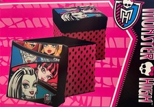 Monster HIGH  Sitzbox für Kinder 30x30x30 cm Aufbewahrung
