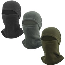 3 Pieces Full Face Cover Winter Warm Fleece Balaclava Face Mask, Soft Winter ...