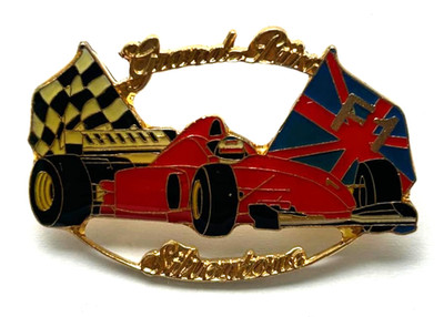 Grand Prix Silverstone F1 Ferrari Pin NEU (H35)