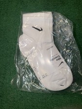 Nike 3pk Men s Everyday Training Dri-Fit Ankle Socks, Size L - White Color