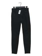 7 For All Mankind Women's Jeans W 28 in Black Cotton
