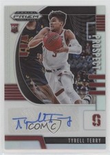 2020-21 Panini Prizm Draft Picks Prospect Silver Tyrell Terry #PA-TT Auto 0kf1