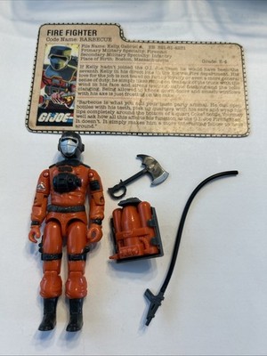 Barbecue V1 Original Accessories G.I. Joe 1985 Hasbro Vintage Action Figure AU