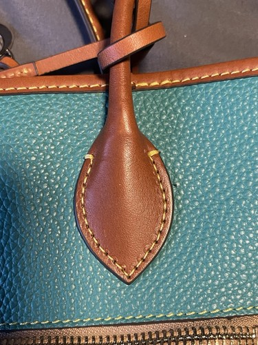 LARGE DOONEY & BOURKE PEBBLE GRAIN TOTE IN SPEARMENT With Dustbag $328 MSRP - Picture 10 of 15