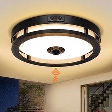 Outdoor Motion Sensor Flush Mount LED Light, ...