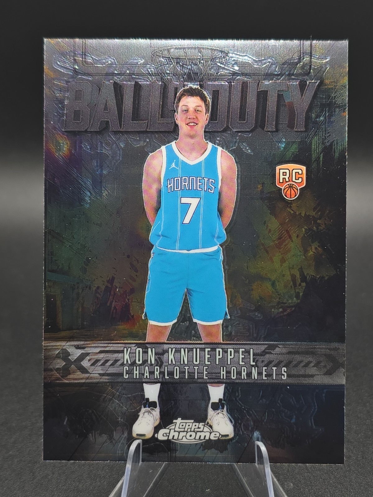 2025-26 Topps Chrome - Ball of Duty Kon Knueppel #BD-23 (RC)
