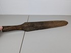 Early Antique Handmade Wood Childs Toy Kitchen Stir Utensil Primitive Folk Art  — photo 6