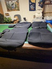 Rough Country Back Seat Covers For Toyota Tacoma Crew Cab Black 2008