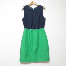 MARC BY MARC JACOBS Sleeveless Dress, Size 0, Navy and Green Women USED