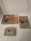 The Legend of Zelda Ocarina Of Time N64 Nintendo 64 W/Manual & Box