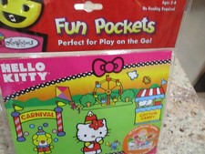 Sanrio Hello Kitty Stickers Colorforms Fun Pockets Play On The Go 2013 12 piece