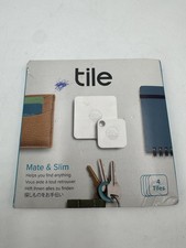 Tile Mate  Slim  Pro Combo Bluetooth Tracker   NEW SEALED 4 Pack Box Wear
