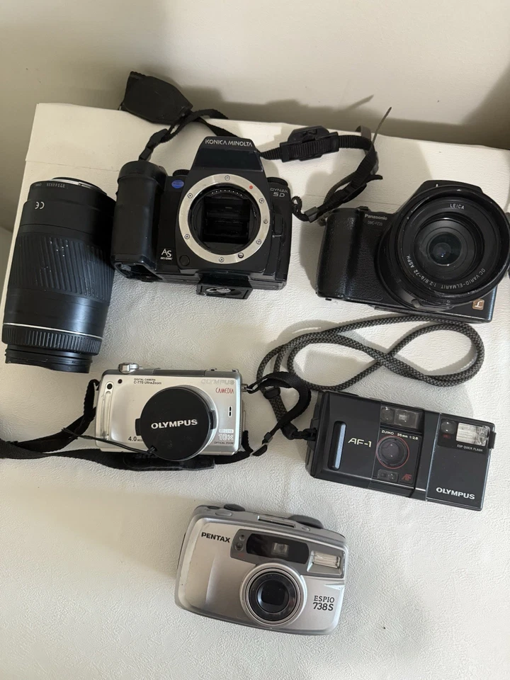 10 Digital camers and Film cameras bundle lot - untested - image 3 of 4