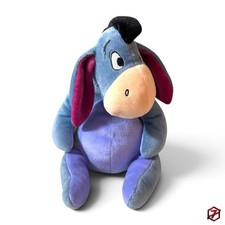 Disney Eeyore Plush Winnie the Pooh Blue Purple Stuffed Donkey T.M. Leisure