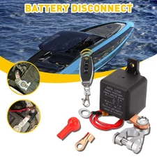 1X Wireless Remote Control Battery Disconnect Cut Off Isolator Switch Master 12V