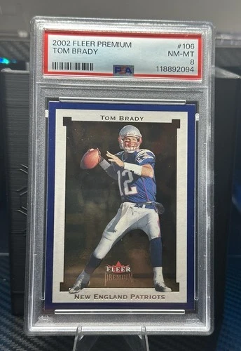 details2002 Fleer Premium - Tom Brady#106Parallel: [Base]