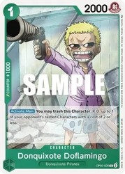 Donquixote Doflamingo OP05-028 Awakening of the New Era Common One Piece TCG