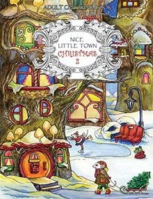 Nice Little Town Christmas 2: Adult Coloring Book (... | Buch | Zustand sehr gut