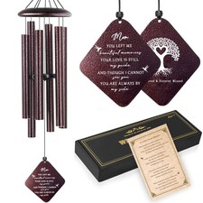 Sympathy Gifts for Loss of Mom, 32" Memorial Wind Chimes for Loss of Mother, ...