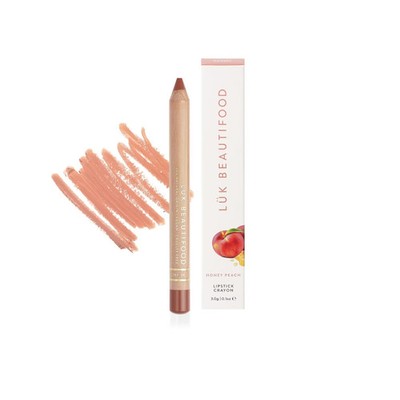 Lük Beautifood - Lip Crayon Honey Peach 3g Hemp Store Makeup Cosmetics