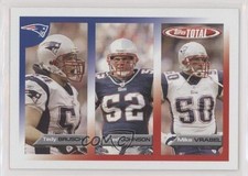 2005 Topps Total Tedy Bruschi Ted Johnson Mike Vrabel #378 no9