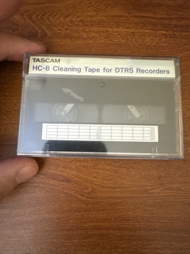 HC-8 Reinigungsband DTRS Recorder Neu Versiegelt - Bild 2 von 3