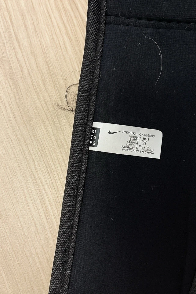 Nike Cinturón de Levantamiento de Pesas XL Gris Negro Soporte para Espalda Entrenamiento Gimnasio Equipo Foto 4 de 4